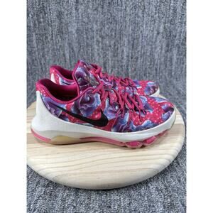 Nike KD 8 "Aunt Pearl" Running Shoes Pink Size Youth 6Y - 837786-603
